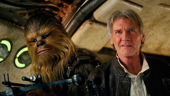 Chewbacca und Han Solo (Bild: AP)